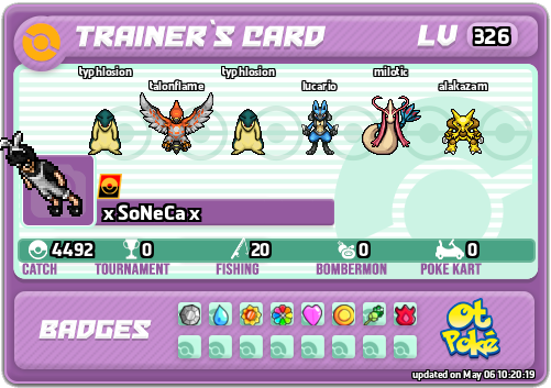 x SoNeCa x Card otPokemon.com