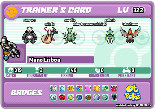 Mano Lisboa Card otPokemon.com