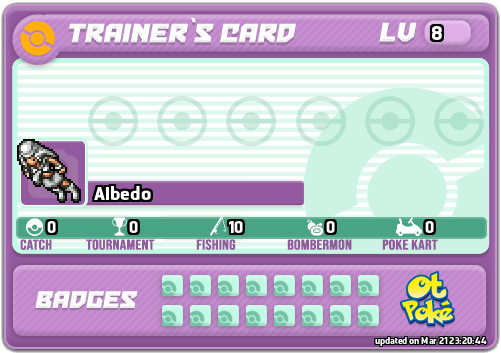 Albedo Card otPokemon.com