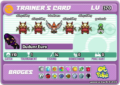Dudunr Euro Card otPokemon.com