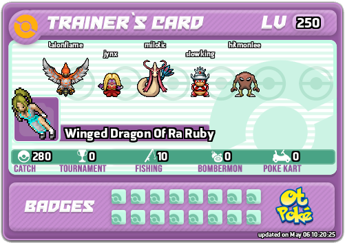 Winged Dragon Of Ra Ruby Card otPokemon.com