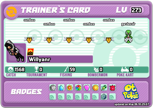 Willyanr Card otPokemon.com