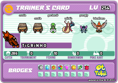 T i G R i N H O Card otPokemon.com