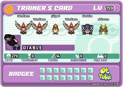 D I A B L E Card otPokemon.com