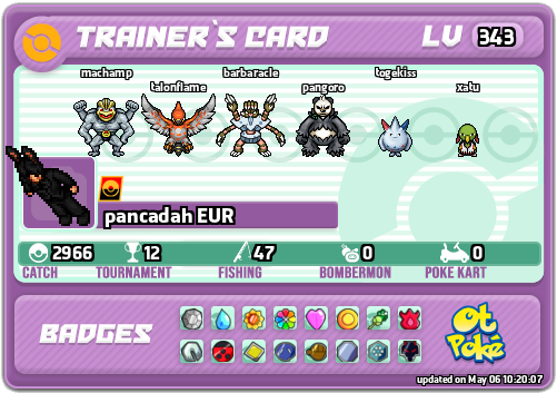 pancadah EUR Card otPokemon.com
