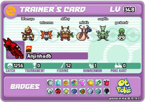 Anjinhadb Card otPokemon.com