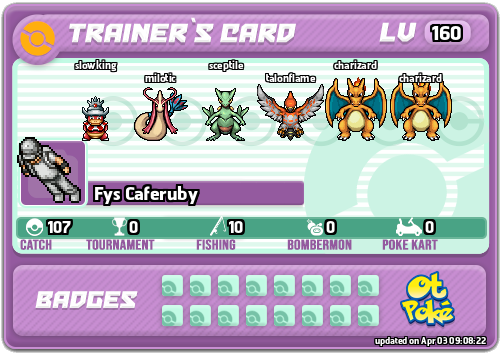 Fys Caferuby Card otPokemon.com