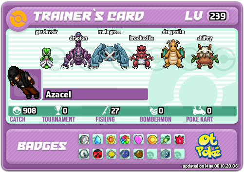 Azacel Card otPokemon.com