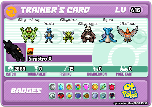 Sinistro X Card otPokemon.com