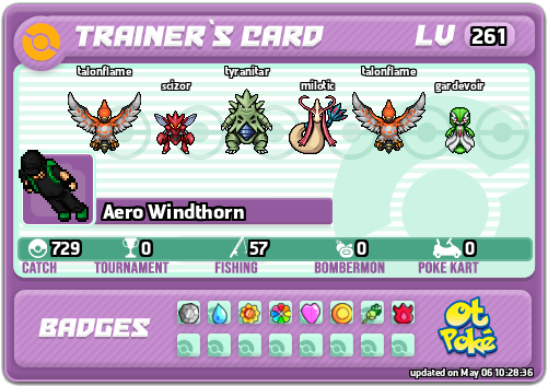 Aero Windthorn Card otPokemon.com