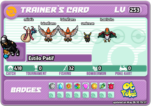 Estilo Patif Card otPokemon.com