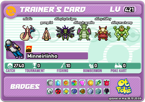 Minneiriinho Card otPokemon.com