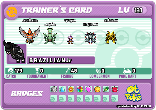 B R A Z I L I A N Jr Card otPokemon.com