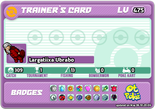Largatiixa Ubrabo Card otPokemon.com