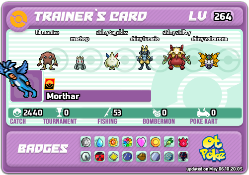 Morthar Card otPokemon.com