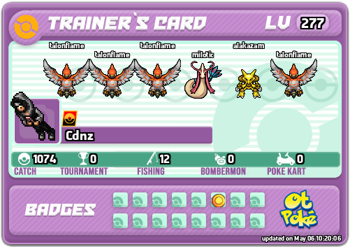 Cdnz Card otPokemon.com