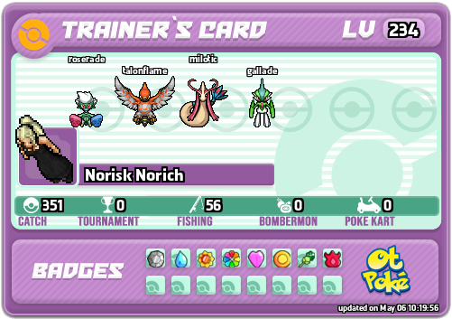Norisk Norich Card otPokemon.com
