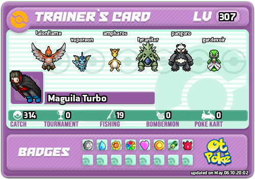 Maguila Turbo Card otPokemon.com